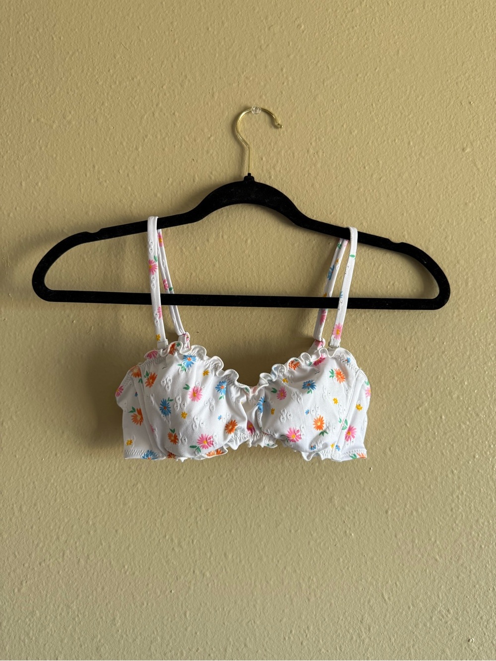 Floral Ruffle Bikini